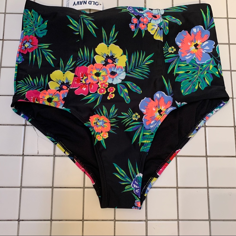 Old Navy High Waisted Bikini Bottoms